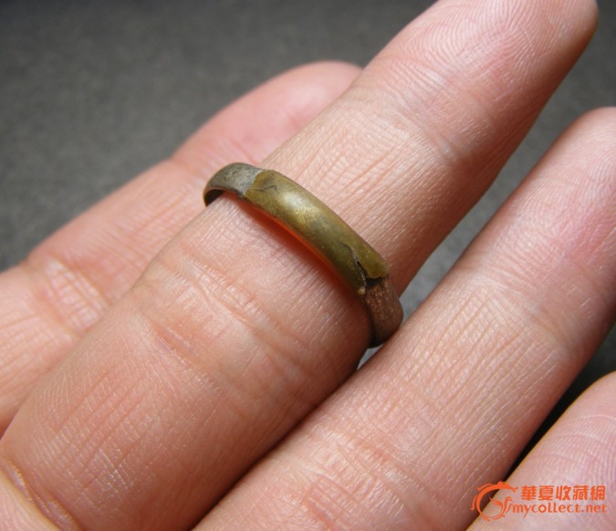 老银素面大戒指(包老到代)