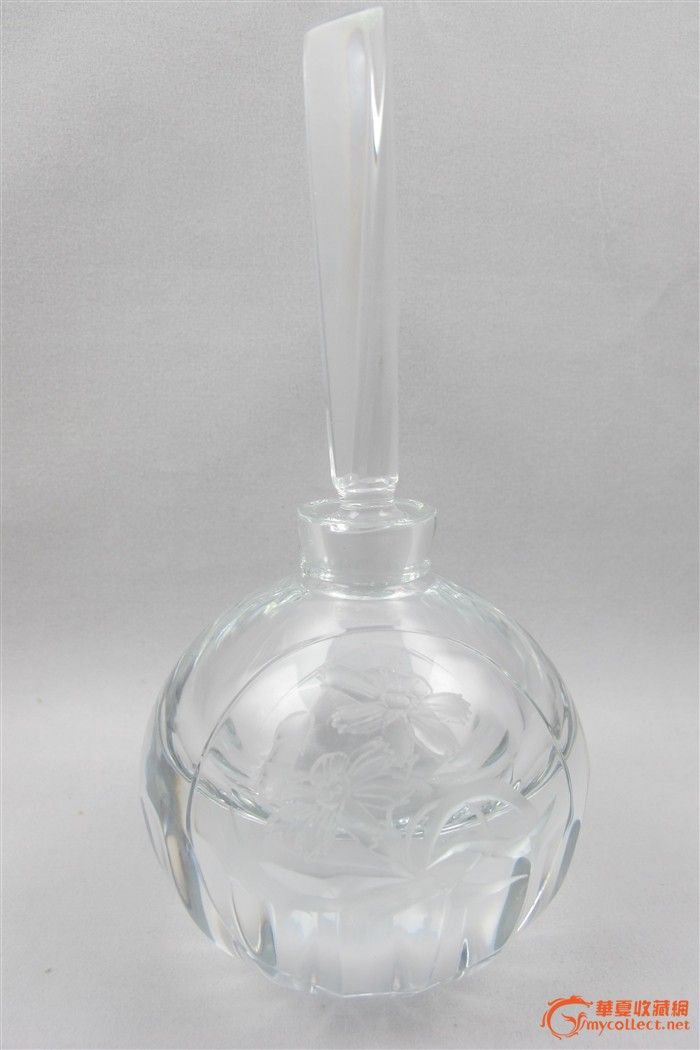 奥地利水晶雕花 香水容器_奥地利水晶雕花 香