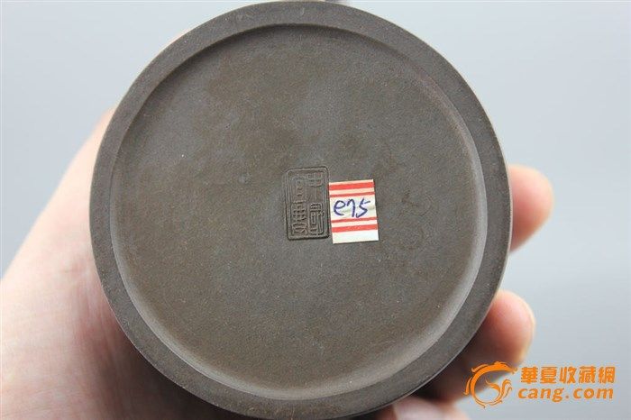 宜兴八十年代周<em>六妹</em>款纯紫泥紫砂壶_宜兴八十