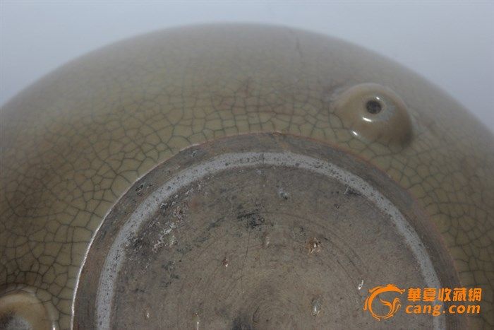 清三代黄哥釉紫金口炉3688元_清三代黄哥釉紫