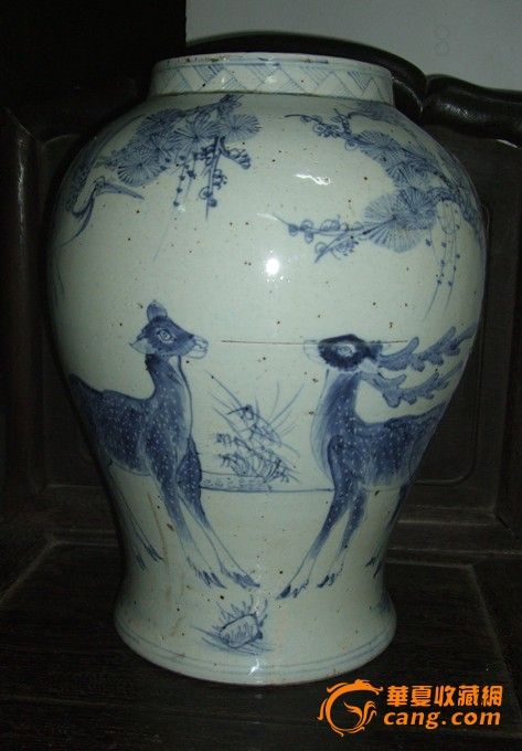 崇祯青花瓷大罐_崇祯青花瓷大罐价格_买卖_交易_行情_拍卖_崇祯青花瓷大罐图片_明清_华夏古玩城_华夏收藏网 cang.com