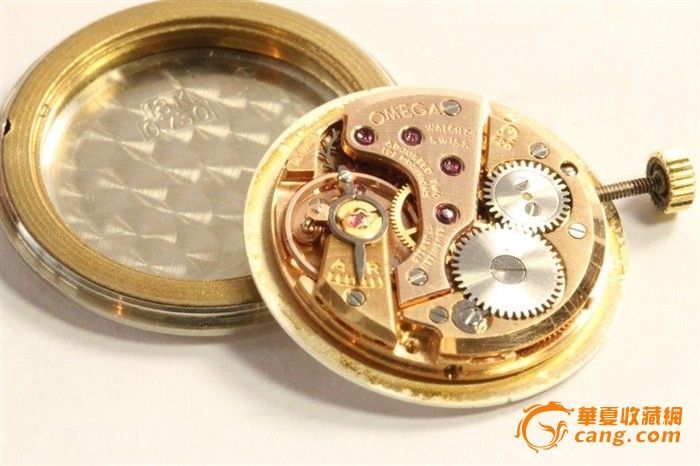 <em>欧米茄DeVille</em>碟飞18K金镶钻机械<em>女表</em>腕表付原