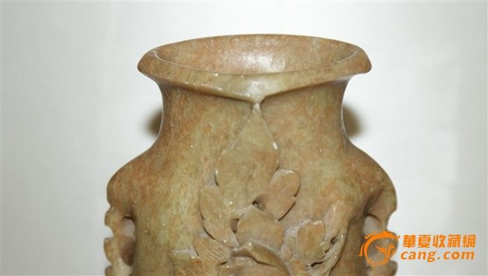 4458 寿山石雕花瓶_4458 寿山石雕花瓶价格_