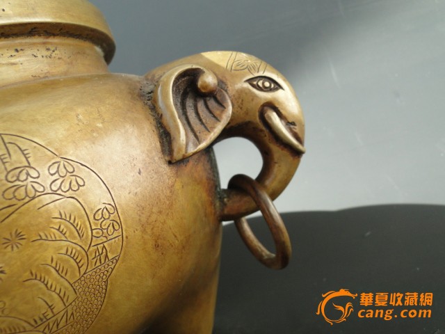 交易_行情_拍卖_明朝风磨铜宣德香炉图片_青铜_华夏古玩城_华夏收藏网