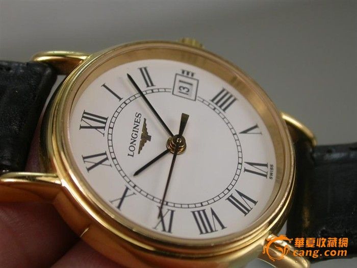 实惠名钢 #401118 <em>浪琴</em>包金仿珐琅盘<em>女表</em> 女士