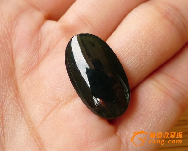 翡翠a货满黑墨翠大面_翡翠a货满黑墨翠大面