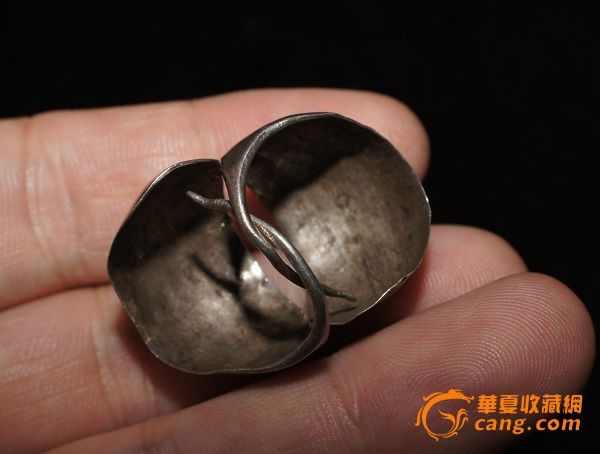 清代银耳环一对_清代银耳环一对价格_买卖_交