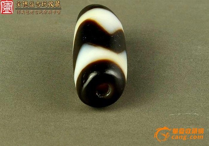 爆老千年至纯辟邪护身虎牙天珠_爆老千年至纯