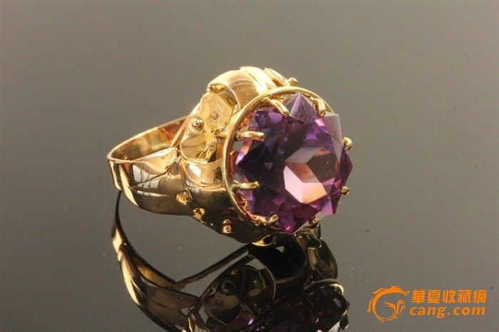 西洋老首饰 大圆紫水晶戒指细腻嵌镶美款 欧洲古董珠宝首饰收藏_西洋老首饰 大圆紫水晶戒指细腻嵌镶美款 欧洲古董珠宝首饰收藏价格_买卖_交易_行情_拍卖_西洋老首饰 大圆紫水晶戒指细腻嵌镶美款 欧洲古董珠宝首饰收藏图片_水晶_华夏古玩城_华夏收藏网 cang.com