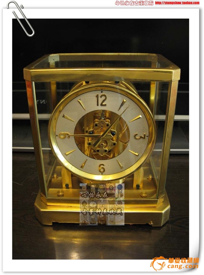 早期瑞士积家空气钟-古董钟JAEGER永恒动力