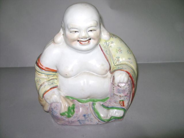 华夏古玩城 瓷器 民国 > 民国大肚弥勒佛