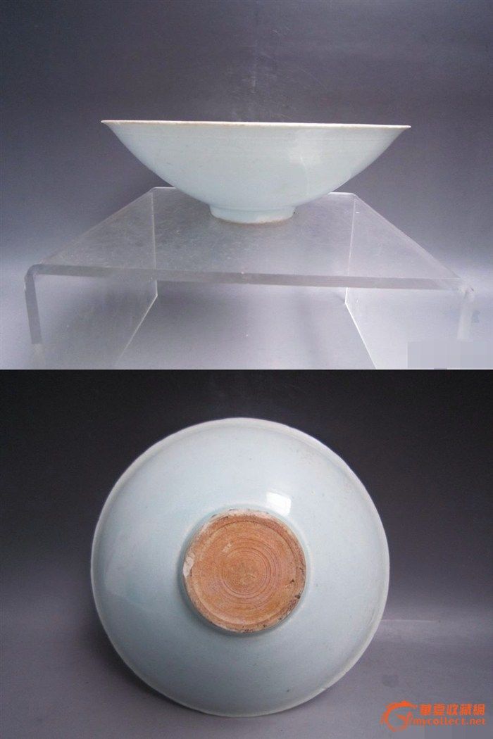 南宋湖田窑海水单鱼纹大碗【全美品,顶级釉色】