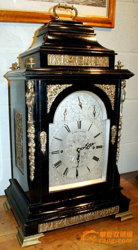 【德昌钟表】超大英国三套芝麻链8铃5簧音乐钟(76厘米)